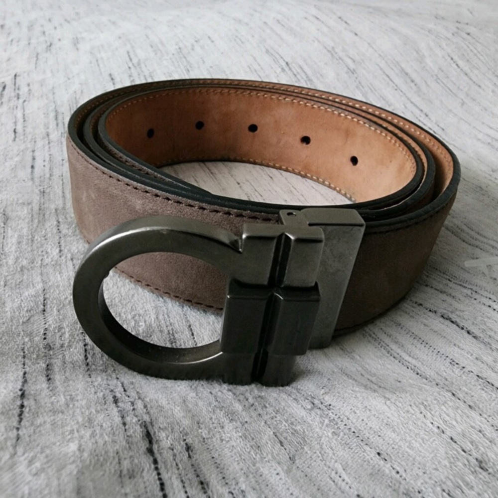 Salvatore Ferragamo single buckle Gancino belt